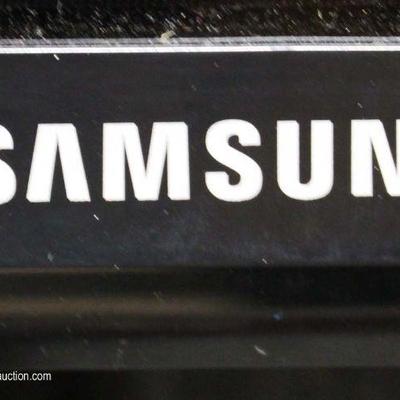 Samsung 60” Flat Screen Television – auction estimate $100-$300 