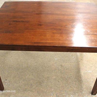  5 Piece Contemporary Mahogany Table and 4 Chairs â€“ auction estimate $100-$300

  