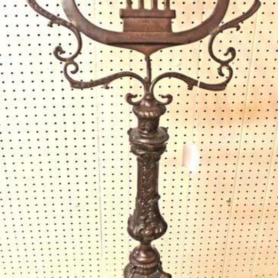Bronze Highly Ornate Music Stand by “Maitland Smith Furniture” 