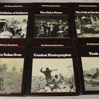 Set of 15 The Vietnam Experience Books by “Samuel Lipsman and Edward Doyle” – auction estimate $100-$200 