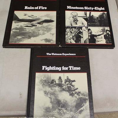 Set of 15 The Vietnam Experience Books by “Samuel Lipsman and Edward Doyle” – auction estimate $100-$200 
