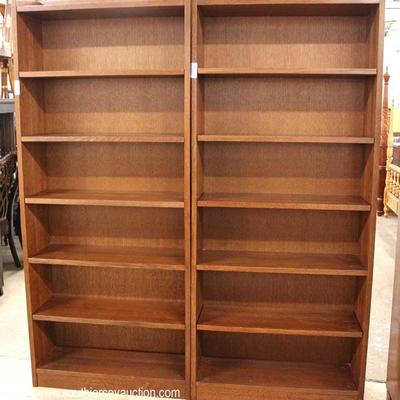  PAIR of Mission Oak Open Front Bookcases by â€œStickley Furnitureâ€ â€“ auction estimate $1000-$2000 