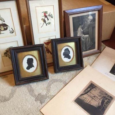 Vtg Etchings and Prints