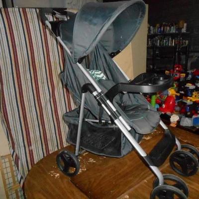 Grey Baby Stroller