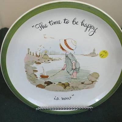 Holly Hobbie Collectible Plate