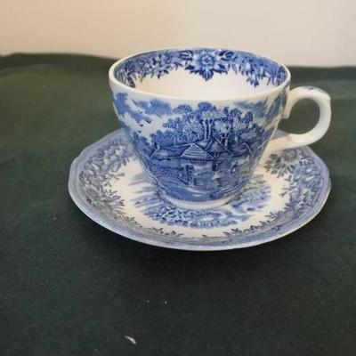 English Village by Salem China Collectible Tea Cup