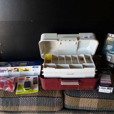 Misc Fishing Supplies and Tackle Box