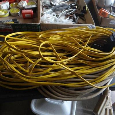 3 Extension cords.