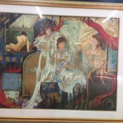 Mucha Art Nouveau Giclee on Canvas