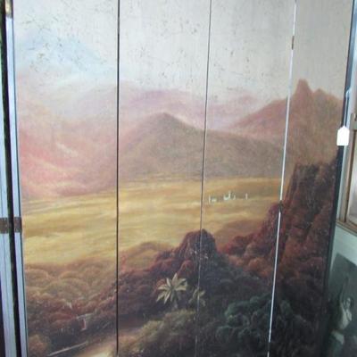 Chinese Republic 6 Panel Room Screen