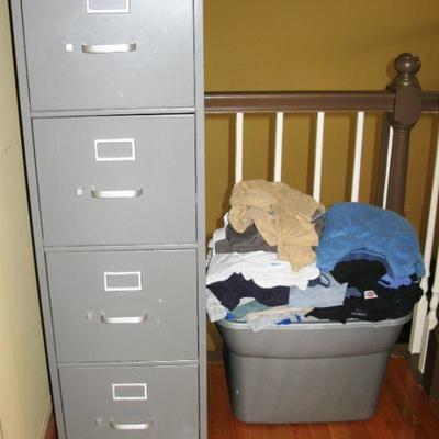 4 DRAWER FILE CABINET  BUY IT NOW $ 20.00