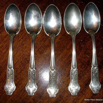 Miscellaneous Sterling Silver Teaspoons