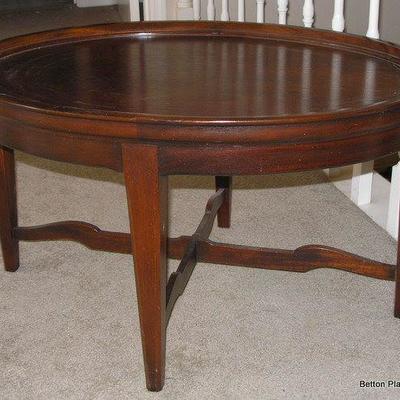 Small Tray Top Coffee Table