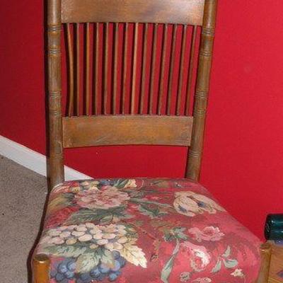 Antique Rocker with brass holds