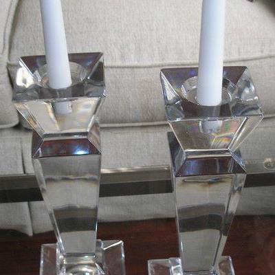 Waterford and other Candle sticks