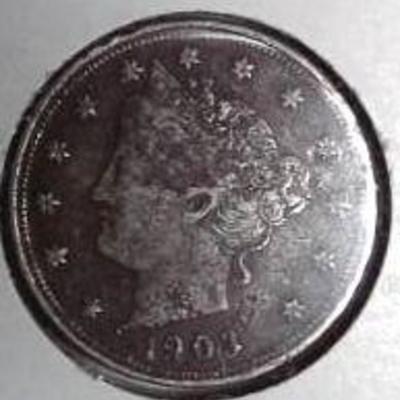 1903 Liberty Nickel, XF Detail