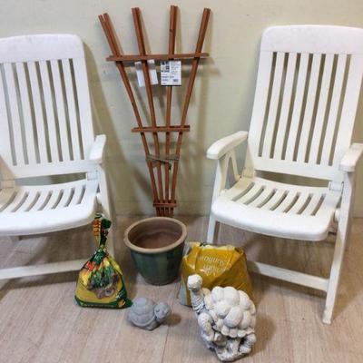 Lounge Chairs, Matthews Trellis, and More