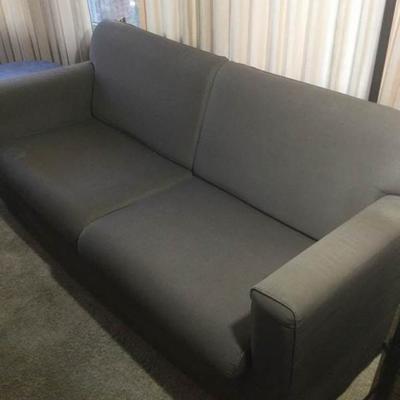 Contemporary Taupe-Grey Sofa