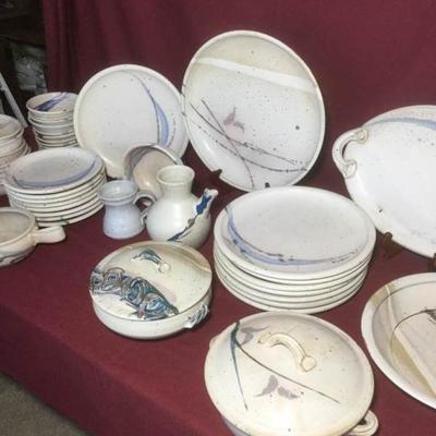 Glazed Pottery Set and more