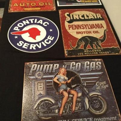 Metal reproduction signs #2