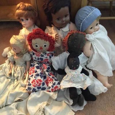 X Vintage Doll Collection