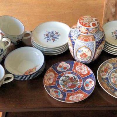 PAC012 Decorative Collectible Asian Dishes