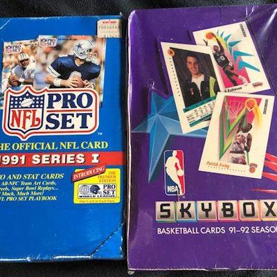 PAC202 Two Factory-Sealed Sportscards Boxes