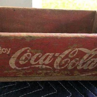 PAC017 Vintage Coca-Cola Wooden Crate