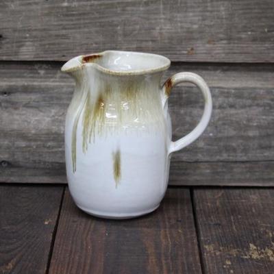 Pottery pitcher
