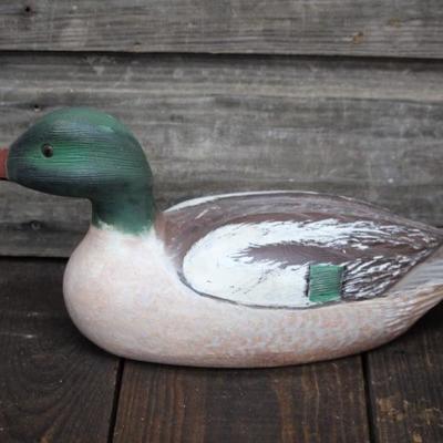 Wooden duck