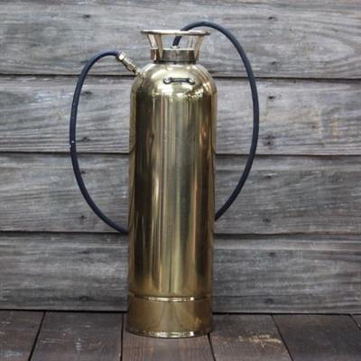 Brass fire extinguisher