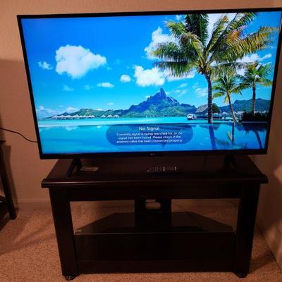 LG 48 Inch LED TV and Stand