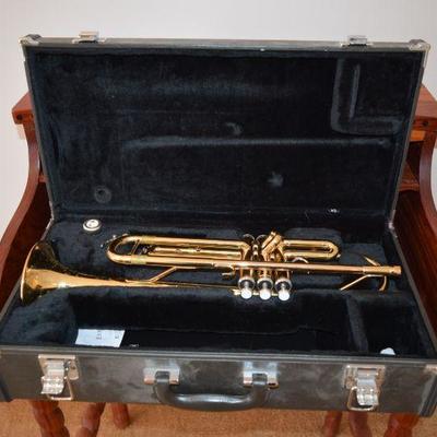 Trumpet, Mouthpiece and Case