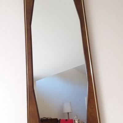 Mid-Century Style Vertical Mirror