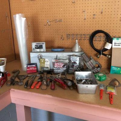 Craftsman Wrenches, Union Tool Box, Stanley Bench Vise, and More