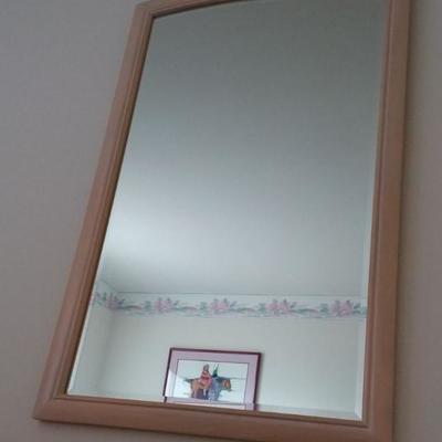 Impressions by Thomasville Whitewashed Wood Vertical Mirror