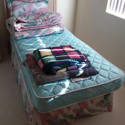 Thomasville Twin Bed with King Koil Mattress