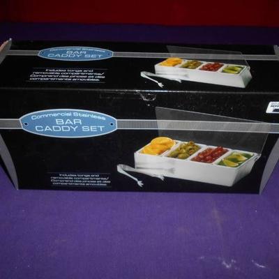 Commercial SS Bar Caddy Set
