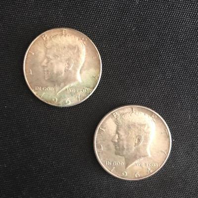 1964-D Kennedy Half Dollar @ $7.50 ... 1967 Kennedy Half Dollar @ $1.50