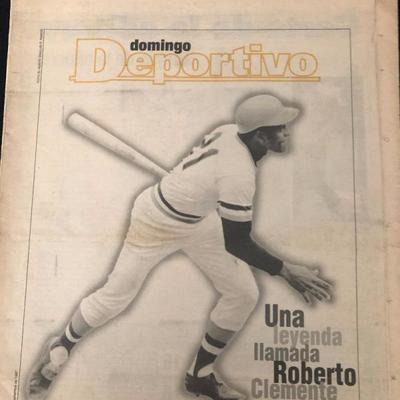 Una Leyenda llamada Roberto Clemente. Domingo Deportivo  $75