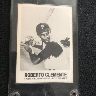 1977 TCMA Renata Glasso #41 Roberto Clemente Pirates HOF. Mint. $10 