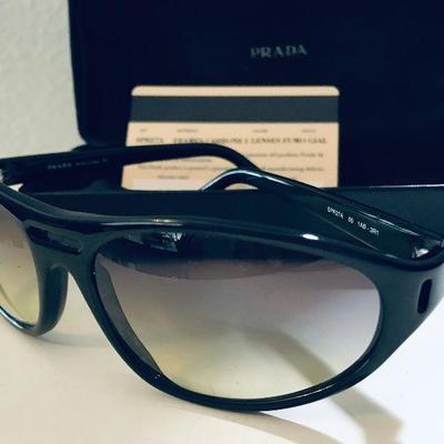 Prada Sunglasses with certificate and case. Really nice condition! Estate sale price: $100