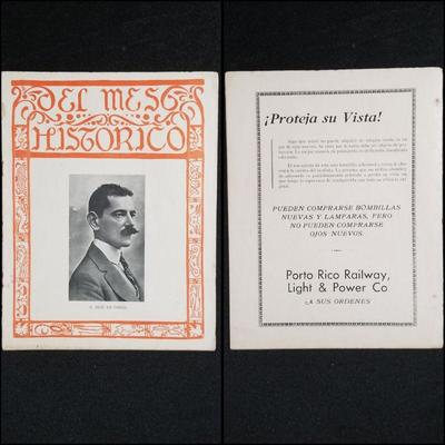 El mes historico Magazine with Jose De Diego on cover  $50