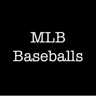 MLB baseballs