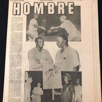 November 19, 1966. Saturday Supplement. Puerto Rico Illustrado newspaper. $75