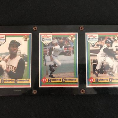 Rare. 1994 Kellogg's Clemente 3 set of cards. Mint condition. $100
