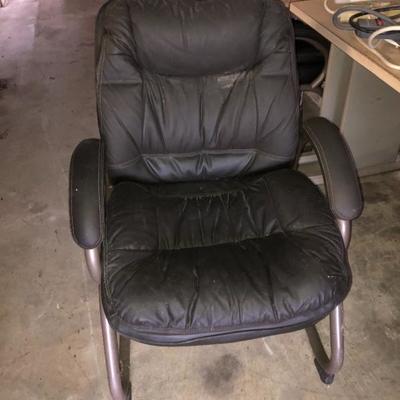 One of several office chairs