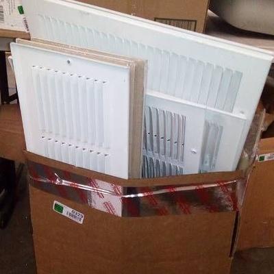 Box Full Of Various Sizes Of Vents