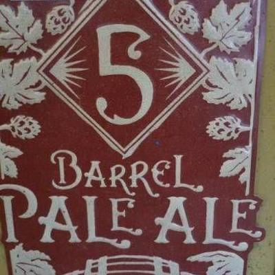 Barrel Pale Ale Beer Tin