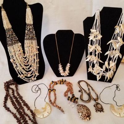 Assorted Shell Necklaces